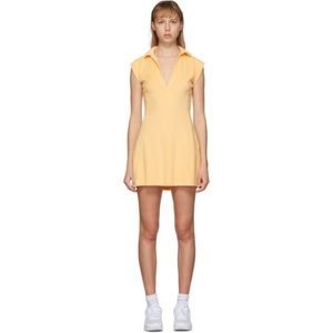 Gil Rodriguez Yellow Terry Tennis Dress